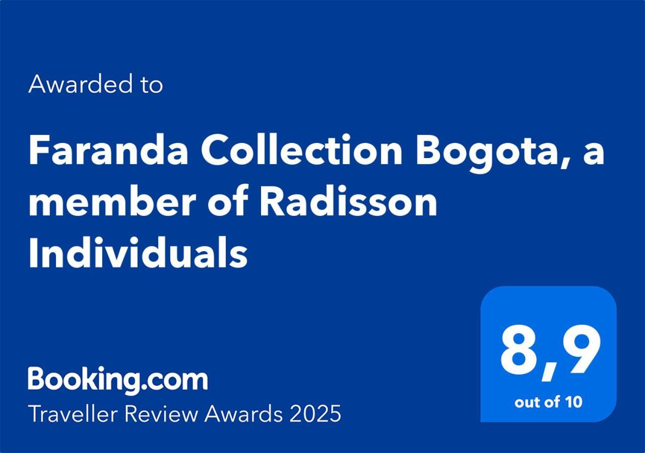 Faranda Collection Bogota, A Member Of Radisson Individuals Hotel ภายนอก รูปภาพ